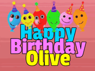 Happy Birthday Olive GIF