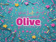 Happy Birthday Olive GIF