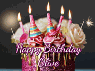 Happy Birthday Olive GIF