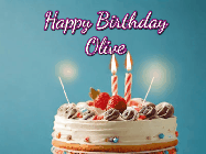 Happy Birthday Olive GIF