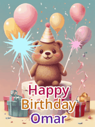 Happy Birthday Omar GIF