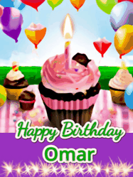 Happy Birthday Omar GIF