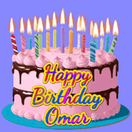 Happy Birthday Omar GIF