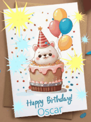 Happy Birthday Oscar GIF