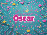 Happy Birthday Oscar GIF