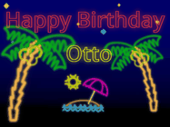 Happy Birthday Otto GIF