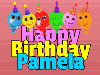 Happy Birthday Pamela GIF 106