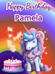 Happy Birthday Pamela GIF