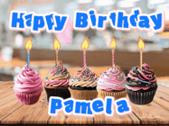 Happy Birthday Pamela GIF