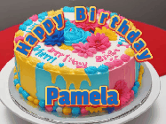 Happy Birthday Pamela GIF