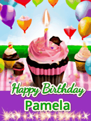 Happy Birthday Pamela GIF