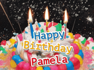 Happy Birthday Pamela GIF