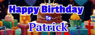 Happy Birthday Patrick GIF