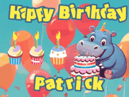 Happy Birthday Patrick GIF