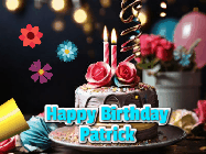 Happy Birthday Patrick GIF