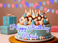 Happy Birthday Patrick GIF