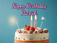 Happy Birthday Patrick GIF
