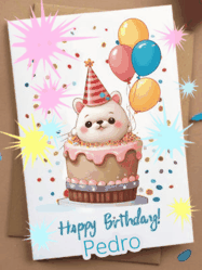Happy Birthday Pedro GIF