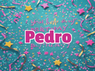 Happy Birthday Pedro GIF