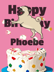 Happy Birthday Phoebe GIF
