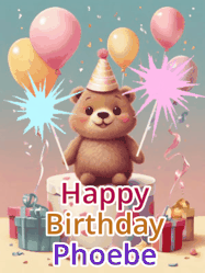 Happy Birthday Phoebe GIF