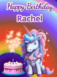 Happy Birthday Rachel GIF
