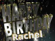 Happy Birthday Rachel GIF