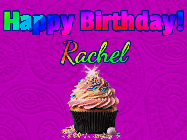 Happy Birthday Rachel GIF