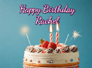 Happy Birthday Rachel GIF