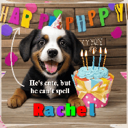 Happy Birthday Rachel GIF