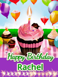 Happy Birthday Rachel GIF