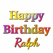 Happy Birthday Ralph GIF