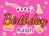 Happy Birthday Ralph GIF
