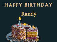 Happy Birthday Randy GIF