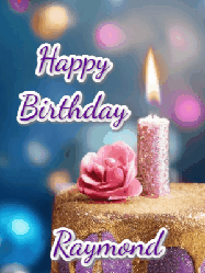 Happy Birthday Raymond GIF