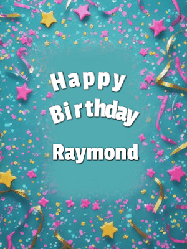 Happy Birthday Raymond GIF