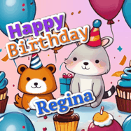 Happy Birthday Regina GIF