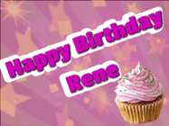 Happy Birthday Rene GIF