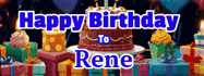 Happy Birthday Rene GIF