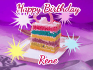 Happy Birthday Rene GIF