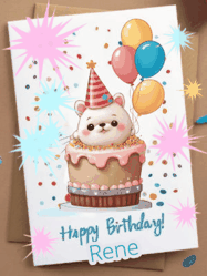 Happy Birthday Rene GIF