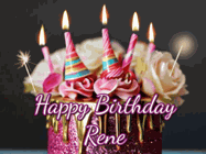Happy Birthday Rene GIF