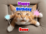Happy Birthday Rene GIF