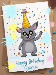 Happy Birthday Rene GIF