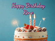 Happy Birthday Rene GIF