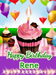 Happy Birthday Rene GIF