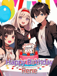 Happy Birthday Rene GIF
