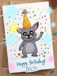 Happy Birthday Rich GIF
