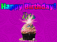 Happy Birthday Rita GIF