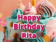 Happy Birthday Rita GIF